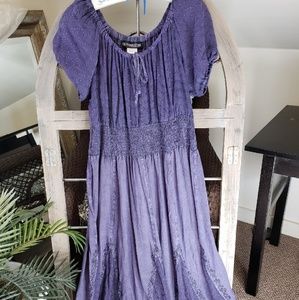 Pyramid Collection Peasant Dress